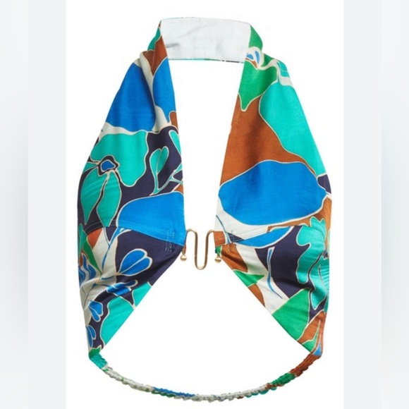 cult gaia Tops - Diem Halter Crop Top